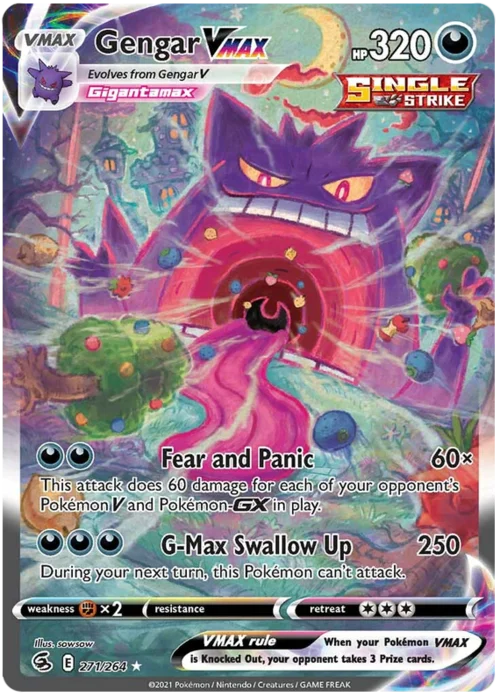 Gengar VMAX — Fusion Strike