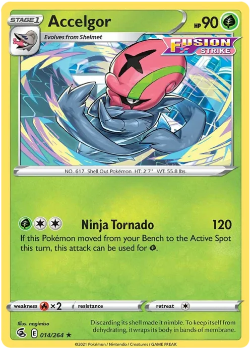 Accelgor — Fusion Strike