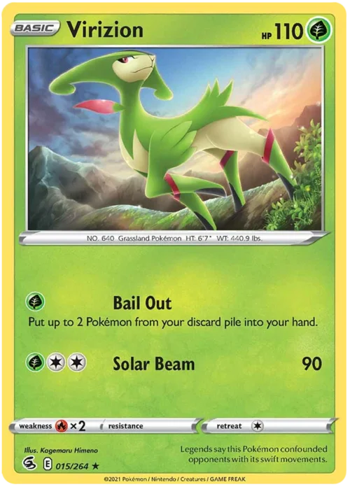 Virizion — Fusion Strike