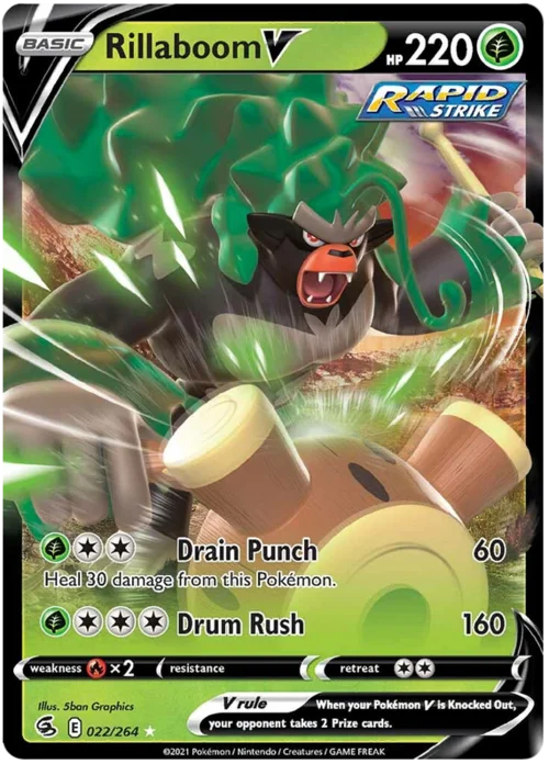 Rillaboom V — Fusion Strike