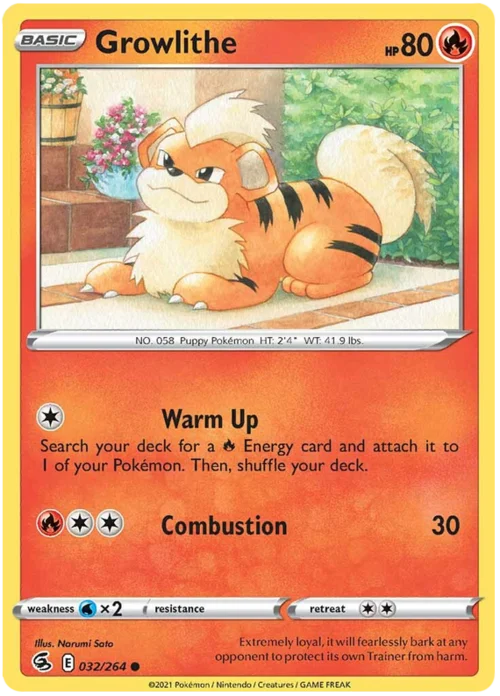 Growlithe — Fusion Strike