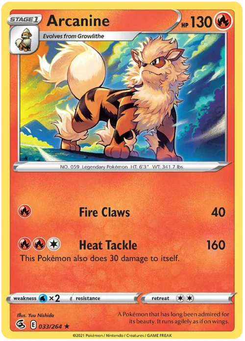 Arcanine — Fusion Strike