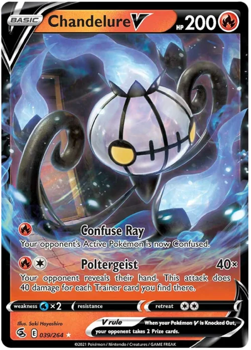 Chandelure V — Fusion Strike