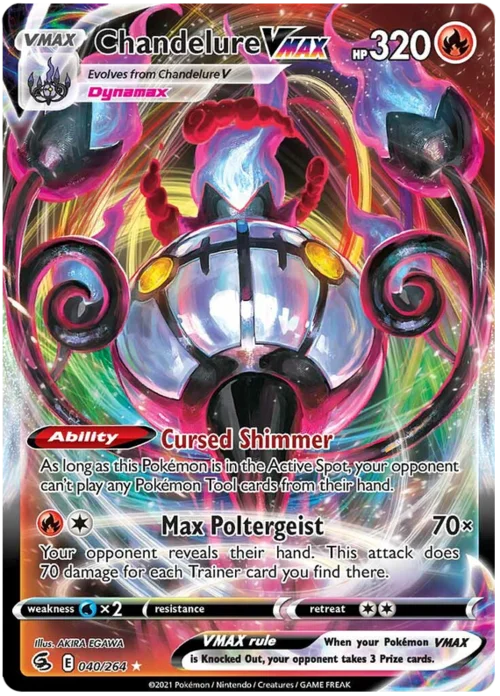 Chandelure VMAX — Fusion Strike