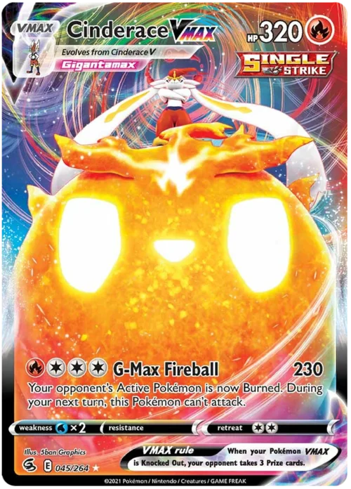 Cinderace VMAX — Fusion Strike