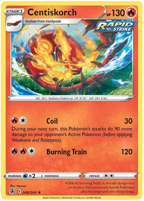 Centiskorch — Fusion Strike