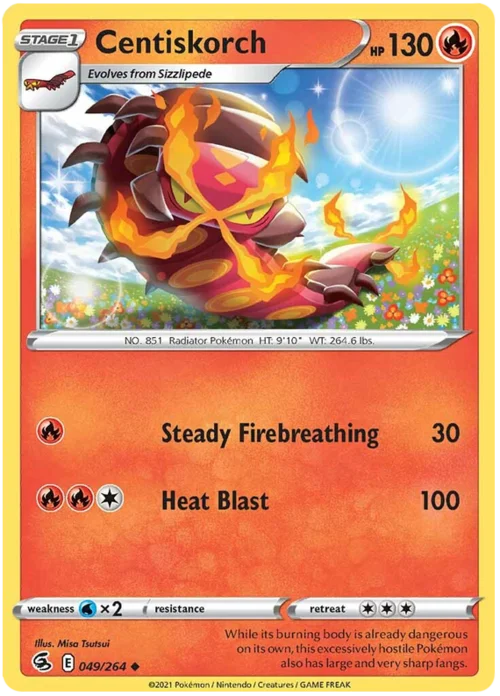 Centiskorch — Fusion Strike
