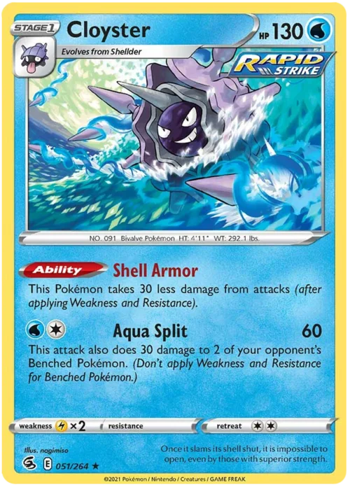 Cloyster — Fusion Strike