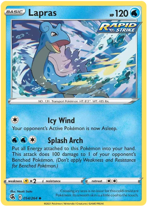 Lapras — Fusion Strike