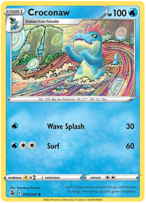 Croconaw — Fusion Strike