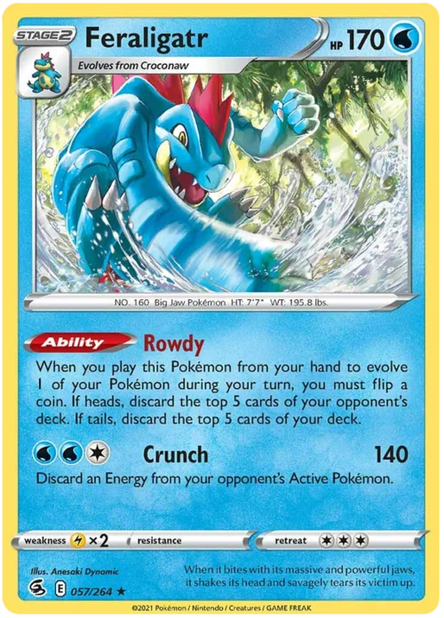 Feraligatr — Fusion Strike