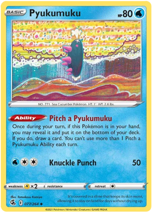 Pyukumuku — Fusion Strike