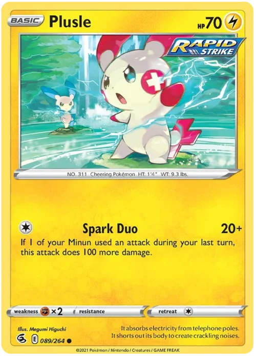 Plusle — Fusion Strike