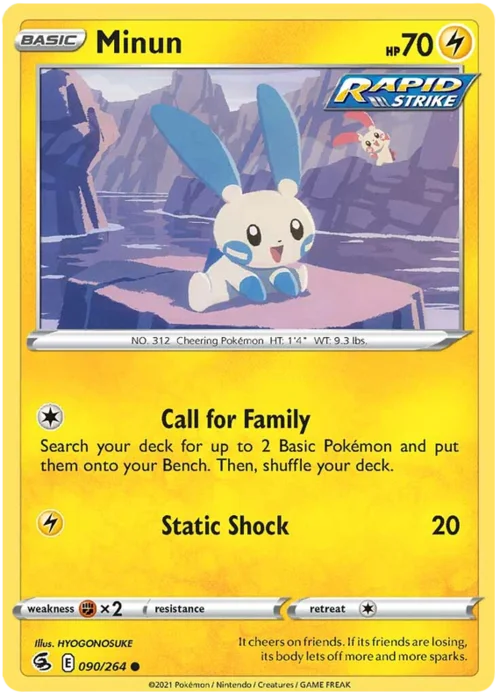 Minun — Fusion Strike