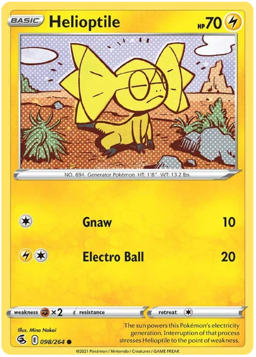 Helioptile — Fusion Strike
