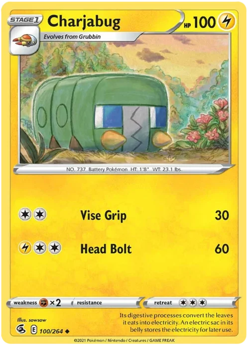 Charjabug — Fusion Strike