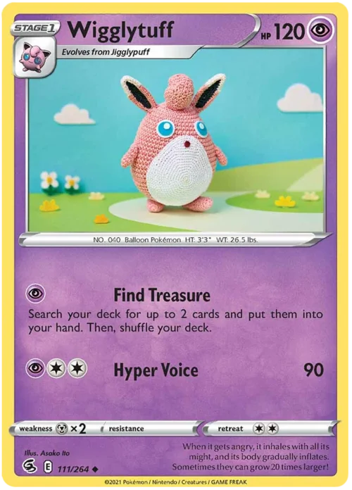 Wigglytuff — Fusion Strike