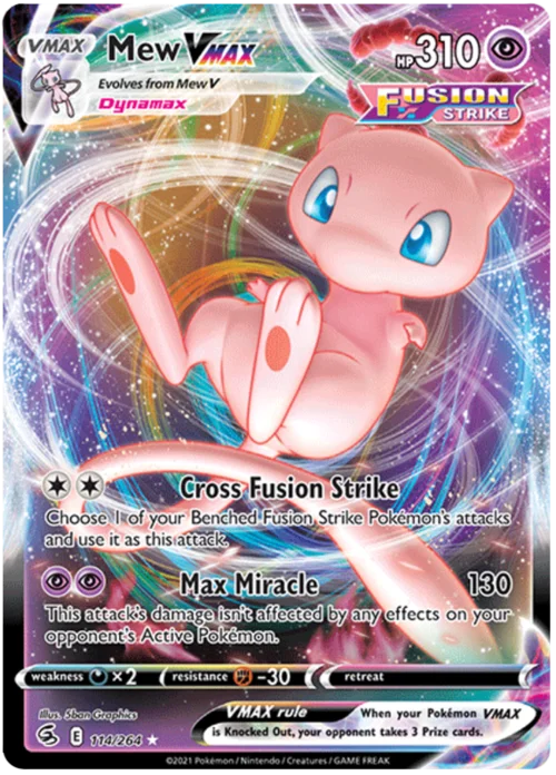 Mew VMAX — Fusion Strike