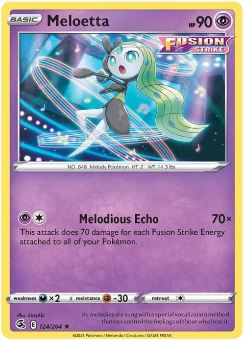 Meloetta — Fusion Strike