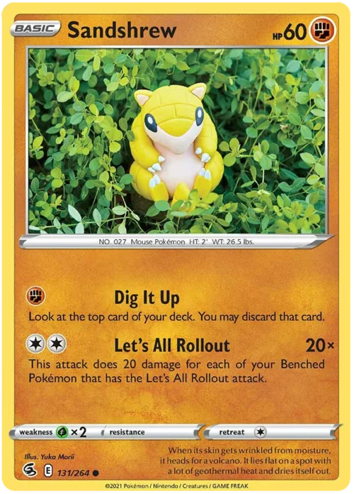 Sandshrew — Fusion Strike