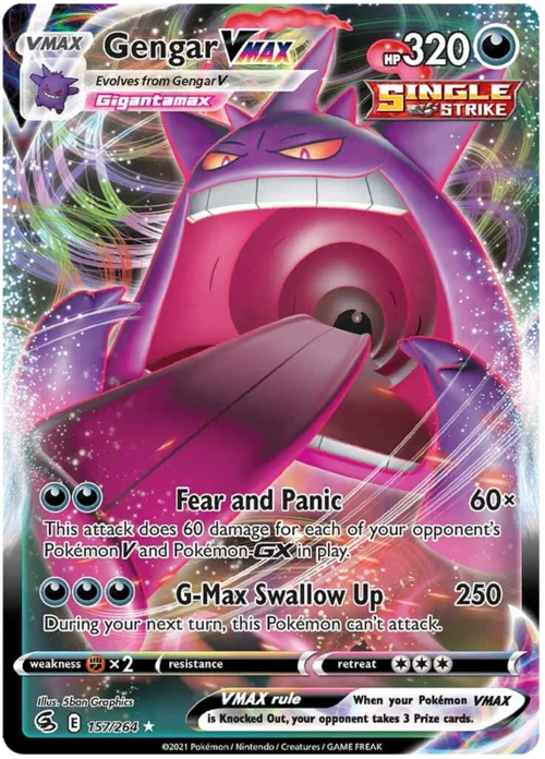 Gengar VMAX — Fusion Strike