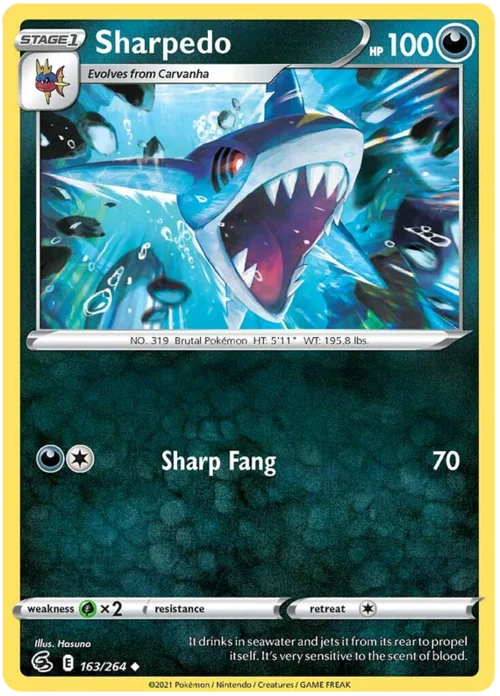 Sharpedo — Fusion Strike