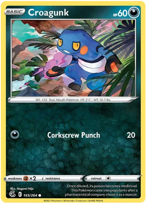 Croagunk — Fusion Strike