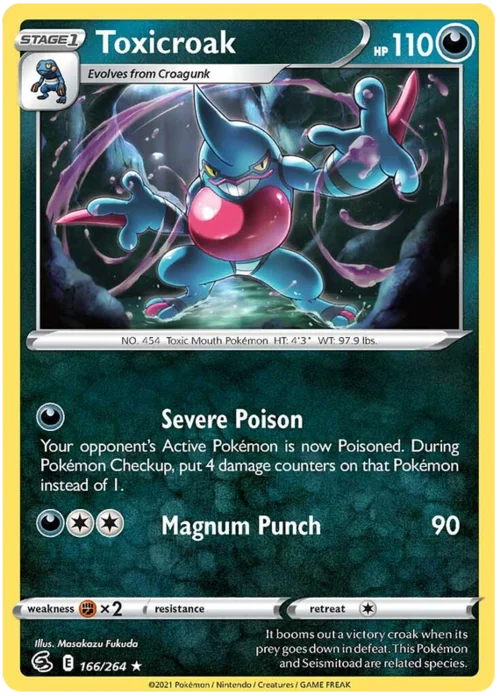 Toxicroak — Fusion Strike