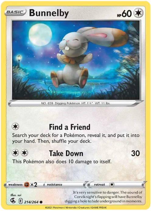 Bunnelby — Fusion Strike