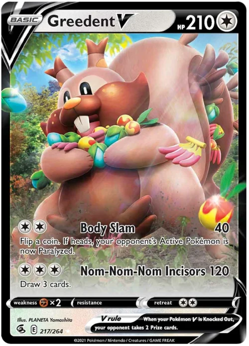 Greedent V — Fusion Strike