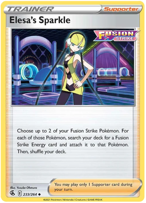 Elesa's Sparkle — Fusion Strike
