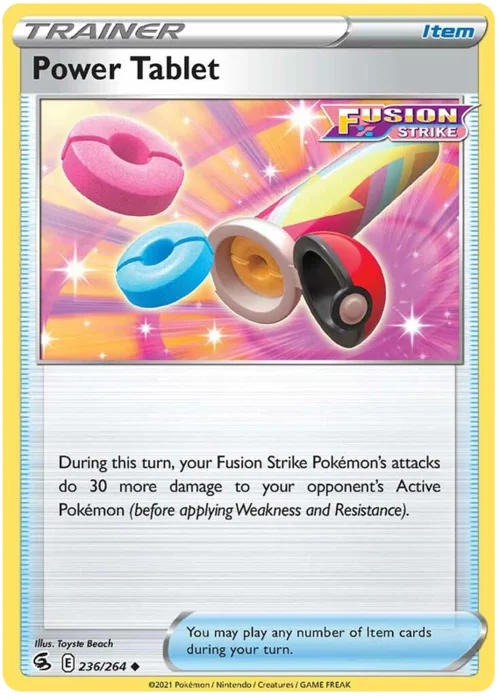Power Tablet — Fusion Strike