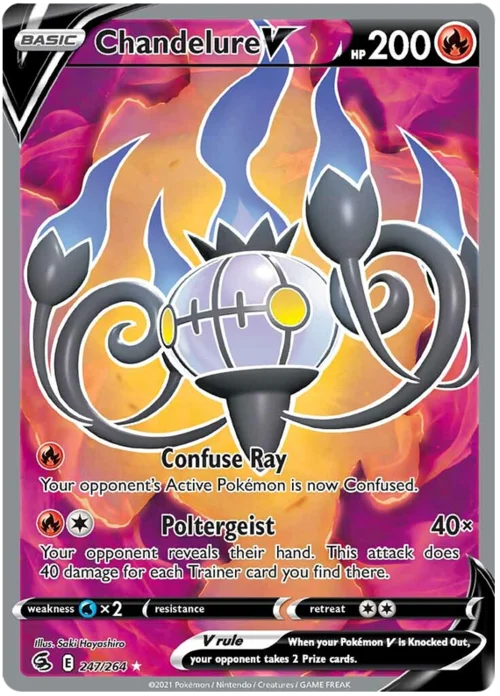 Chandelure V — Fusion Strike