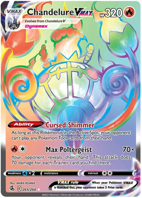 Chandelure VMAX — Fusion Strike