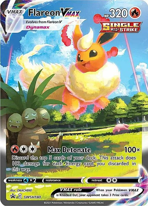 Flareon VMAX — SWSH Black Star Promos