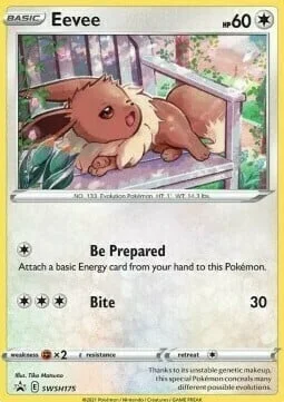Eevee — SWSH Black Star Promos