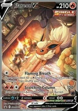 Flareon V — SWSH Black Star Promos