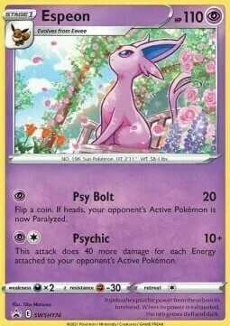 Espeon — SWSH Black Star Promos