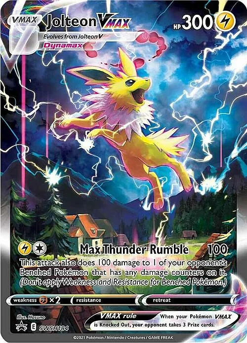 Jolteon VMAX — SWSH Black Star Promos