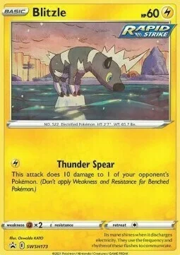 Blitzle — SWSH Black Star Promos