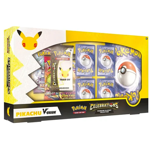 Celebrations Premium Playmat Collection: Pikachu V-UNION — Celebrations