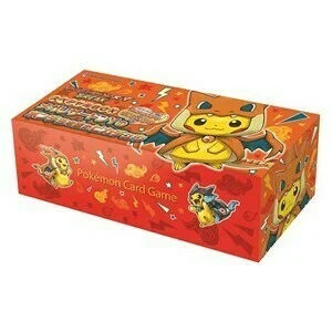 Mega Charizard Y Poncho-wearing Pikachu Special Box — Pokémon Products