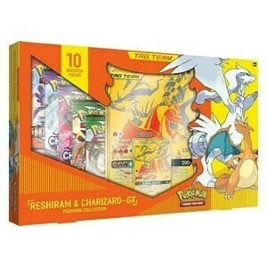 Tag Team Reshiram & Charizard GX Premium Collection — Pokémon Products
