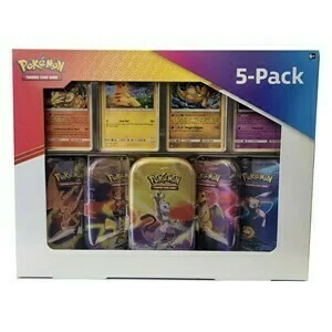 Kanto Power Mini Tin 5-Pack Box — Pokémon Products