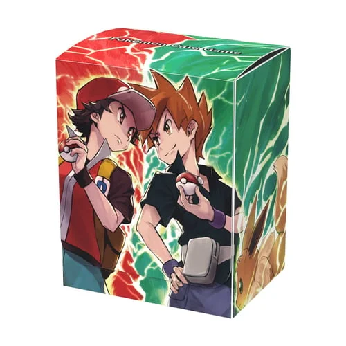 VMAX Climax: Red & Green Deck Box — VMAX Climax
