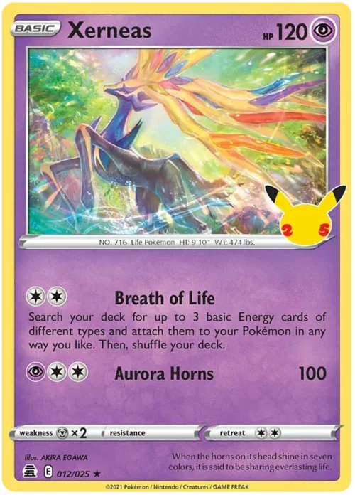 Xerneas — Celebrations