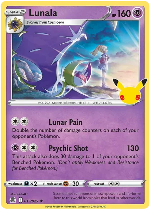 Lunala — Celebrations