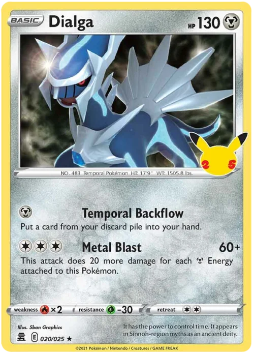 Dialga — Celebrations
