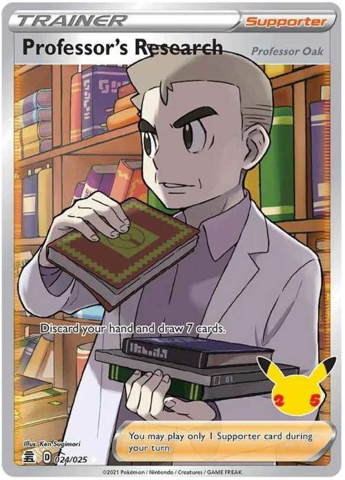 Professor's Research - Professor Oak — Celebrations