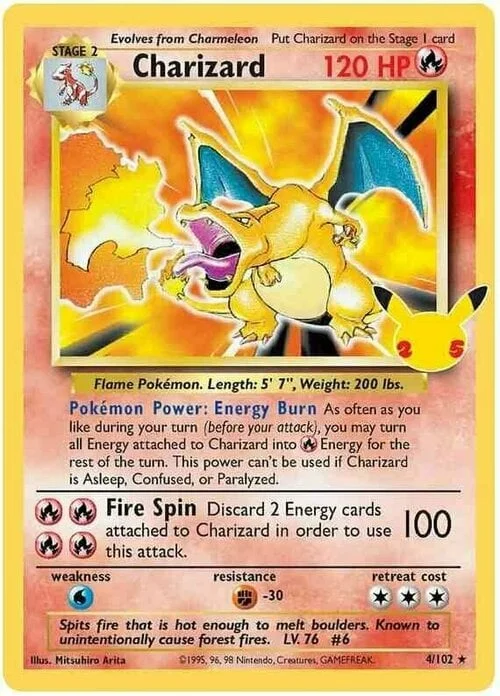 Charizard — Celebrations